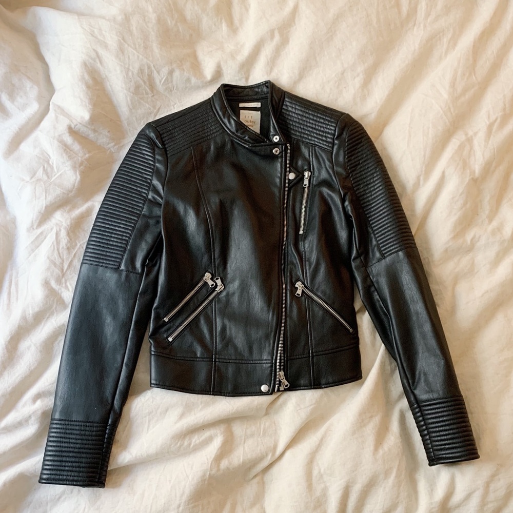 Zara Faux Leather Jacket